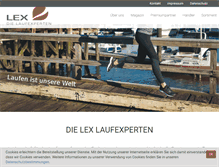 Tablet Screenshot of laufexperten.de